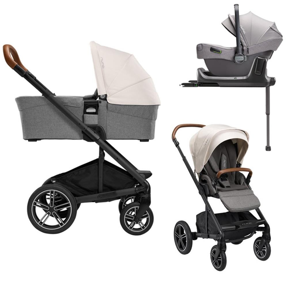Nuna Next combi stroller Birch & Next Granite inkl. Base --> Kids-Comfort Your worldwide Online-Store for ba...