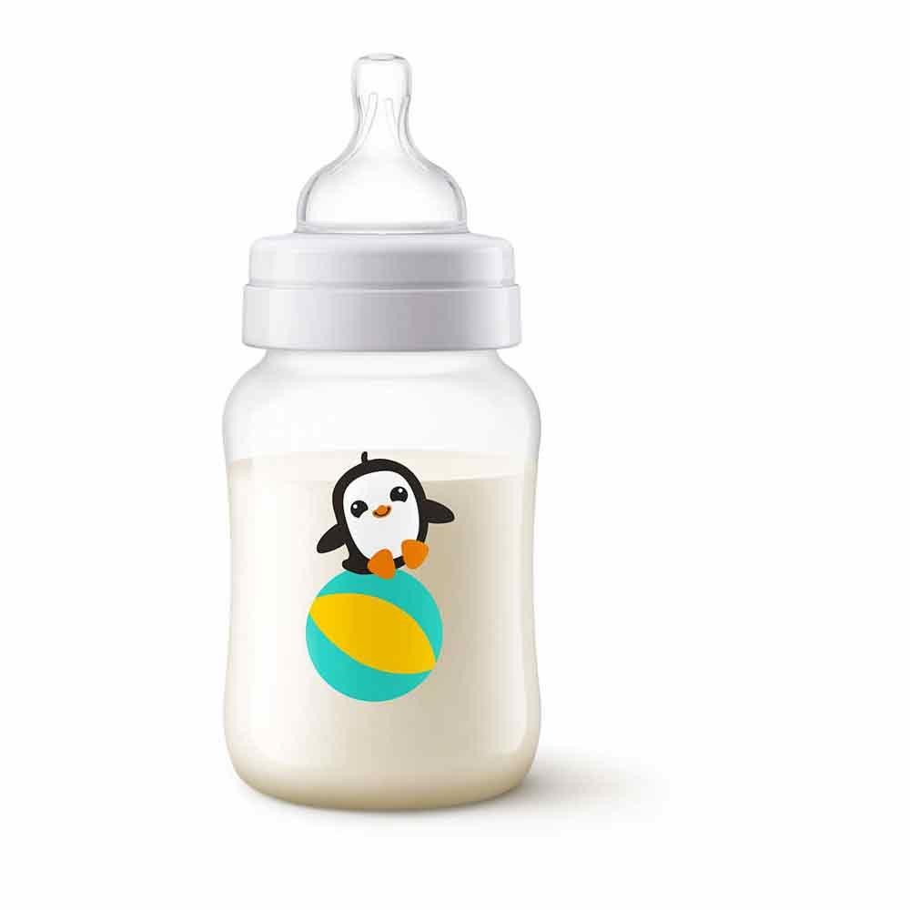 Geestig Oprechtheid eetbaar Philips Avent Anti Colic baby bottle 260ml Pinguin | Kidscomfort.eu