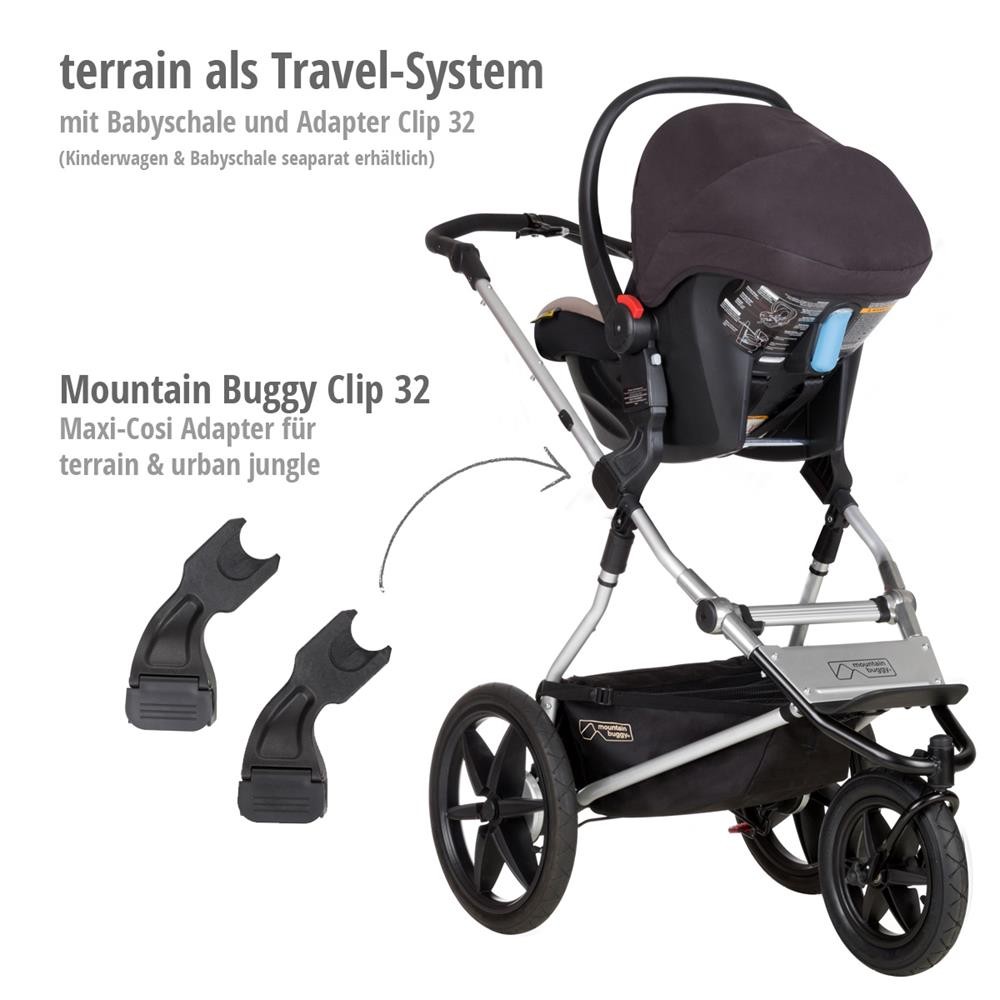 Geurig Uitputten Schep mountain buggy uj/terrain Maxi-Cosi Adapter --> Kids-Comfort | Your  worldwide Online-Store for baby items